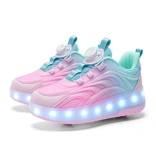 Rechargeable Kids Light-Up Skates