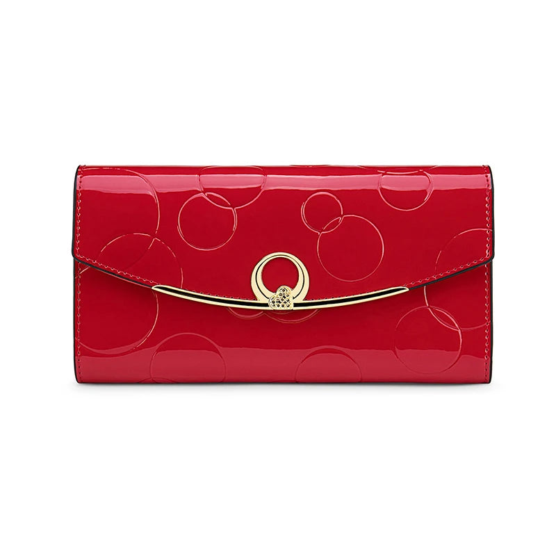 Luxury Leather Long Purse Wallet