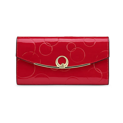 Luxury Leather Long Purse Wallet