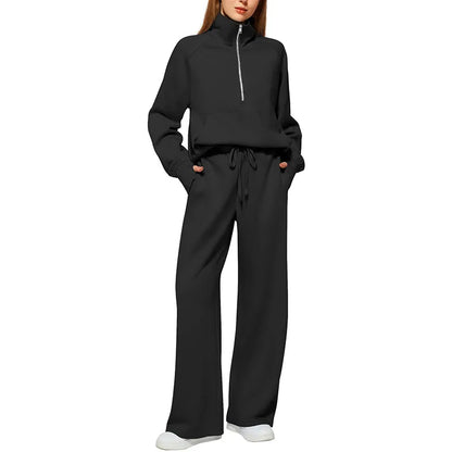 Sweatshirt Pants Set Loose Style Loungewear