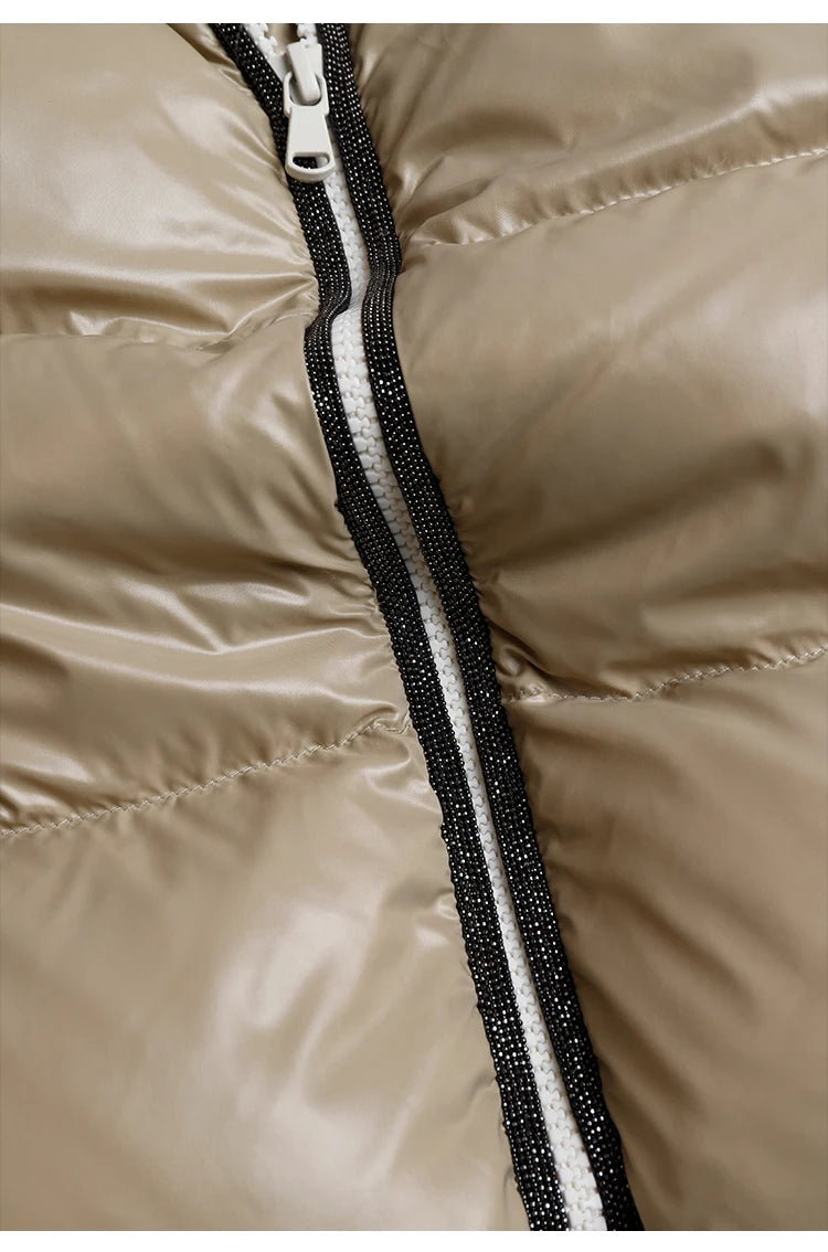 Bubble Duck Down Hooded Jacket