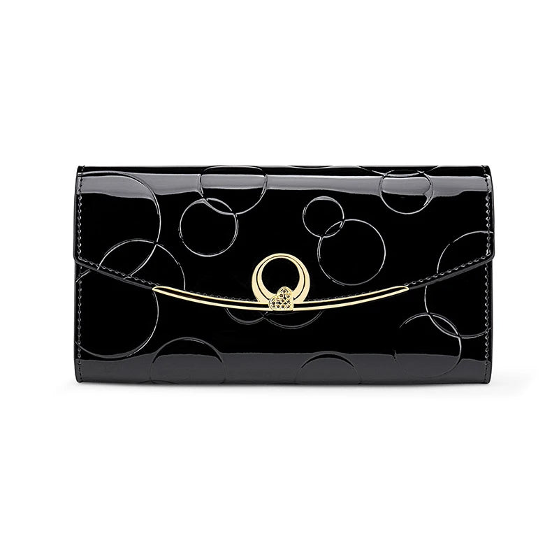 Luxury Leather Long Purse Wallet