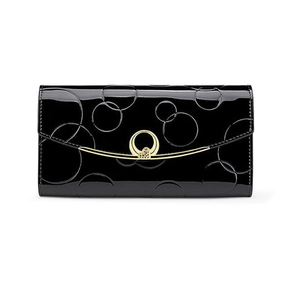 Luxury Leather Long Purse Wallet