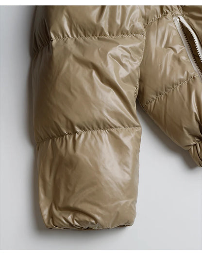Bubble Duck Down Hooded Jacket