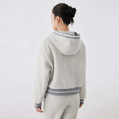 Wool Merino Sweatshirt hoodie with Lining