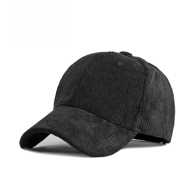 Corduroy Baseball Cap Snapback