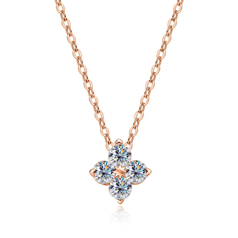 Moissanite Pendant Necklace