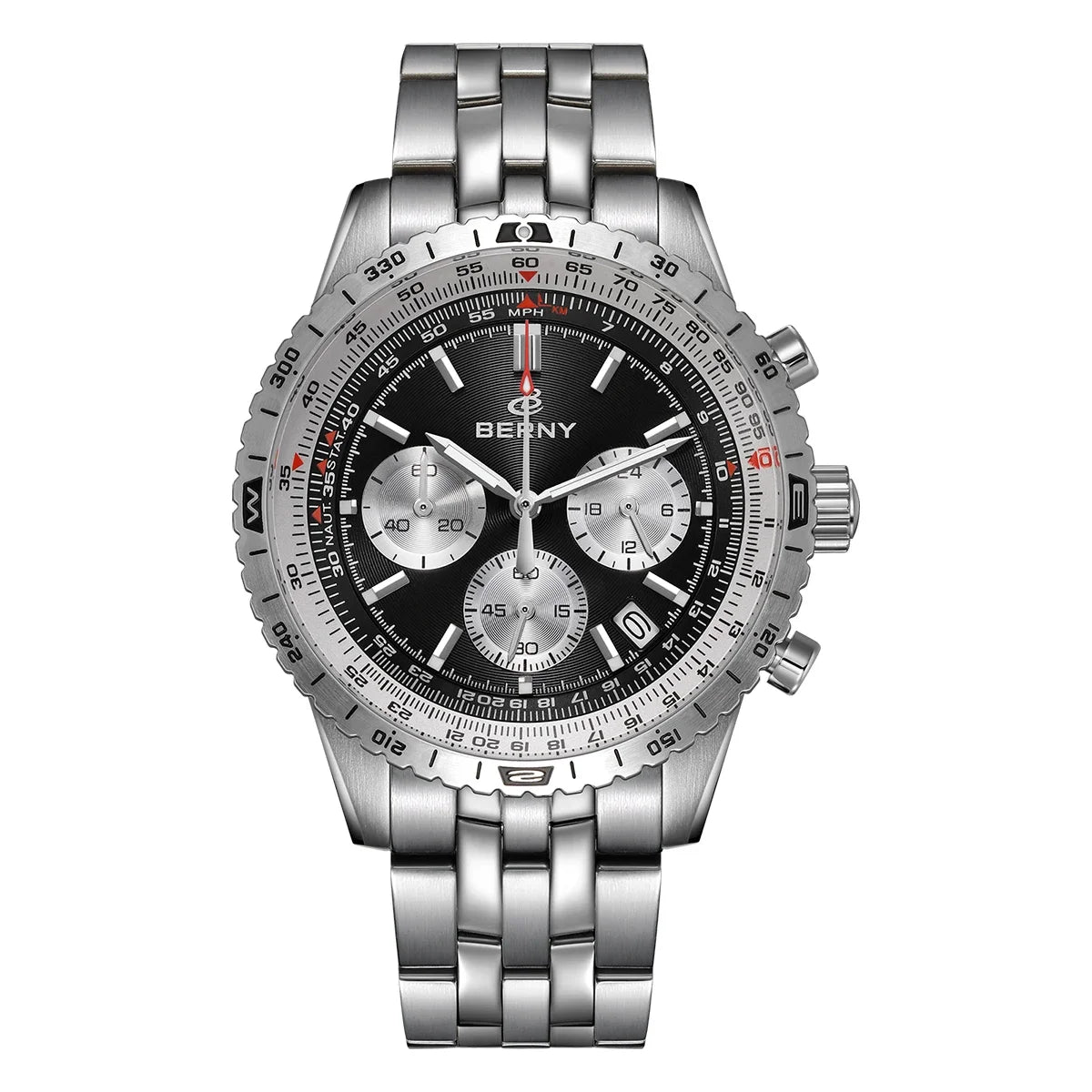 Chronograph Pilot Quartz Watch