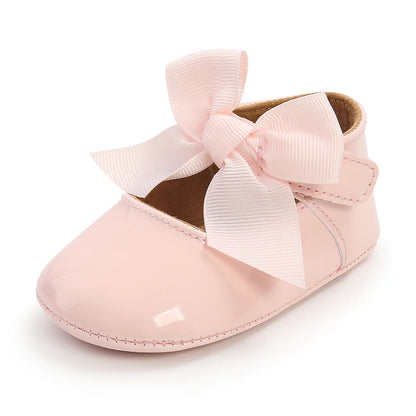 Baby Girl Bowknot Dress Shoes First Walkers