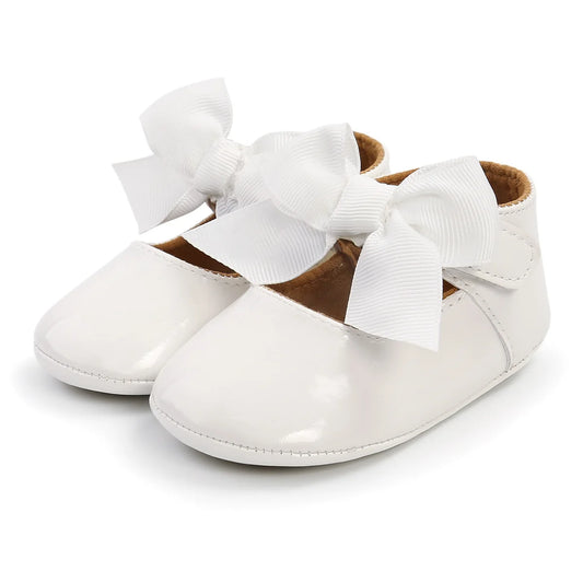 Baby Girl Bowknot Dress Shoes First Walkers