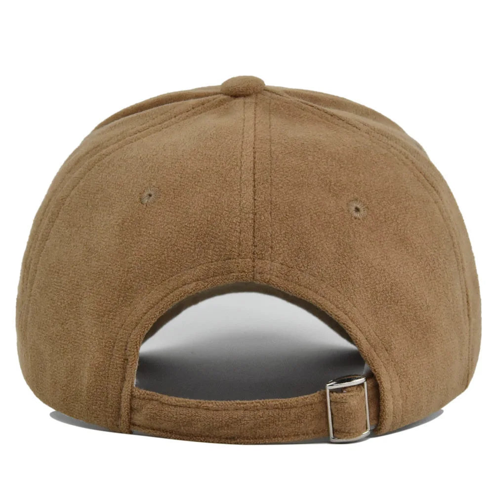 Suede Baseball Cap Snapback