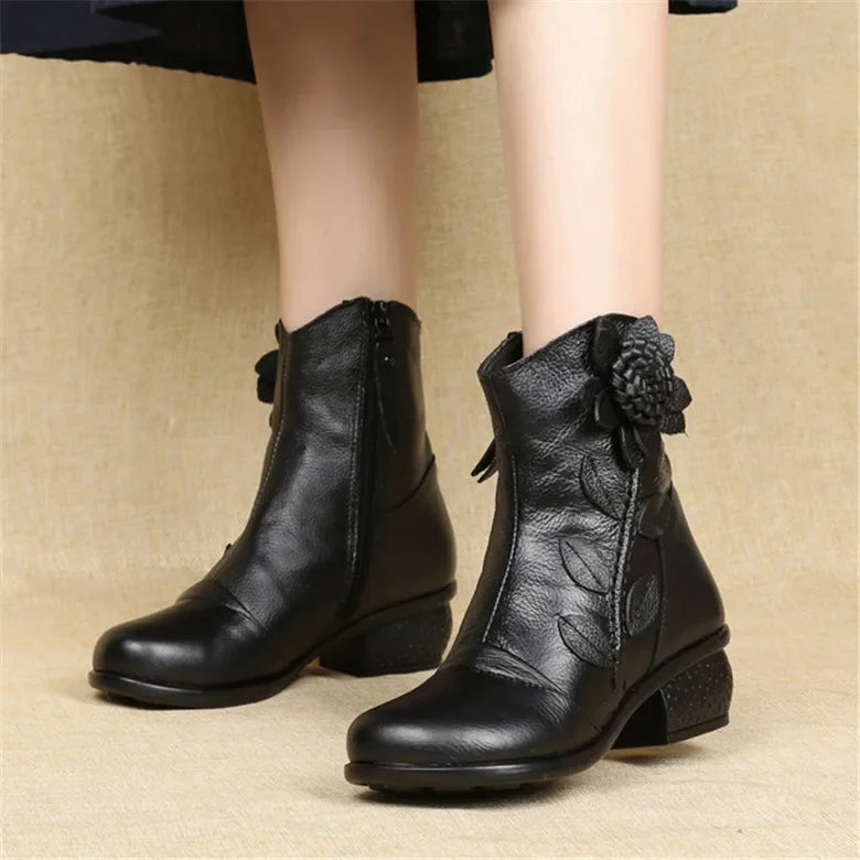 Handmade Leather Ankle Boots