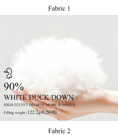 Bubble Duck Down Hooded Jacket