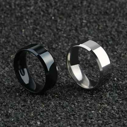 Stainless Steel Band Ring