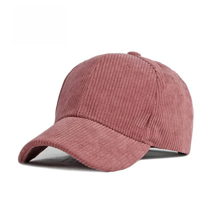 Corduroy Baseball Cap Snapback