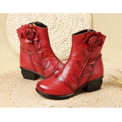 Handmade Leather Ankle Boots