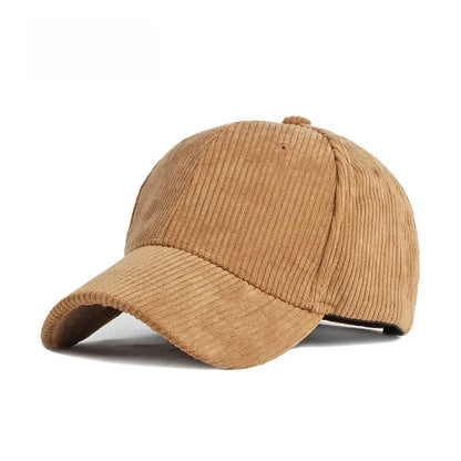 Corduroy Baseball Cap Snapback