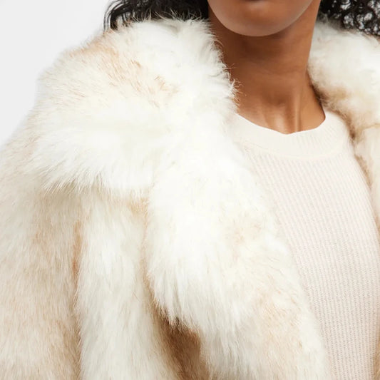 Neo Fluffy Fur Short Jacket