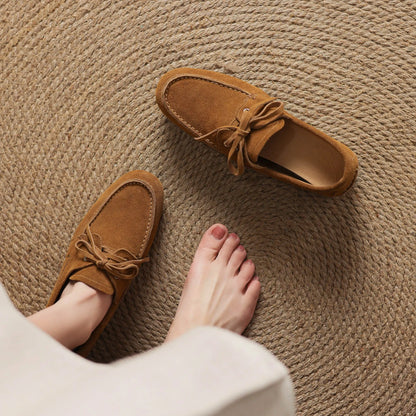 Retro Comfort Cow Leather Loafers