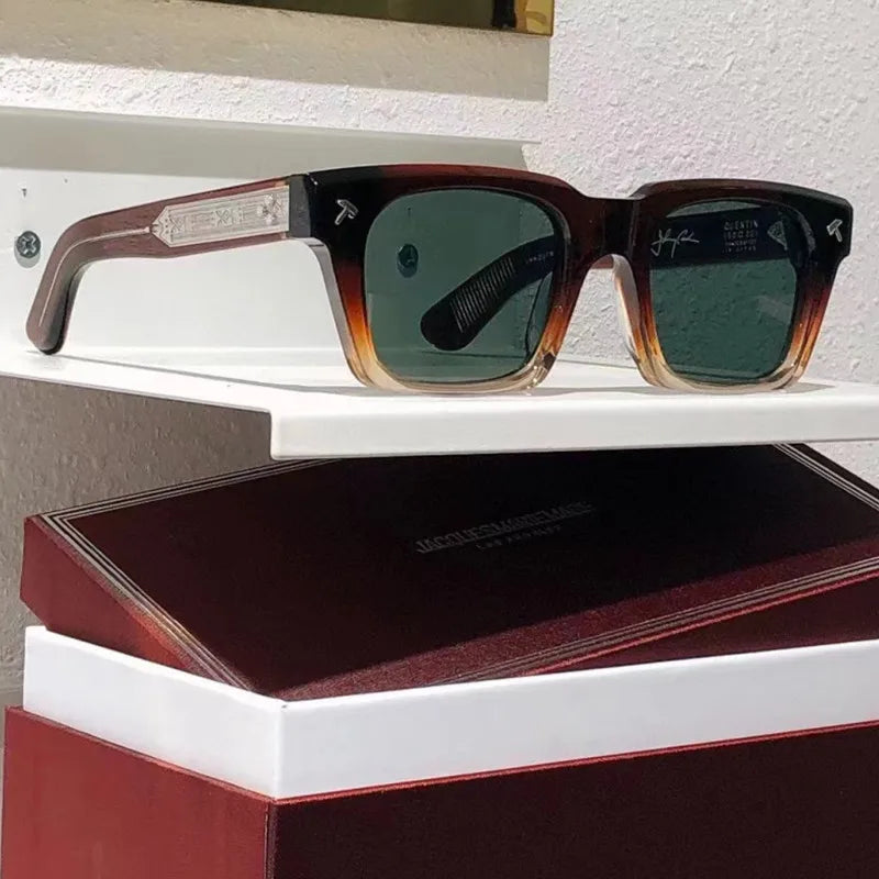 Acetate Square Sunglasses