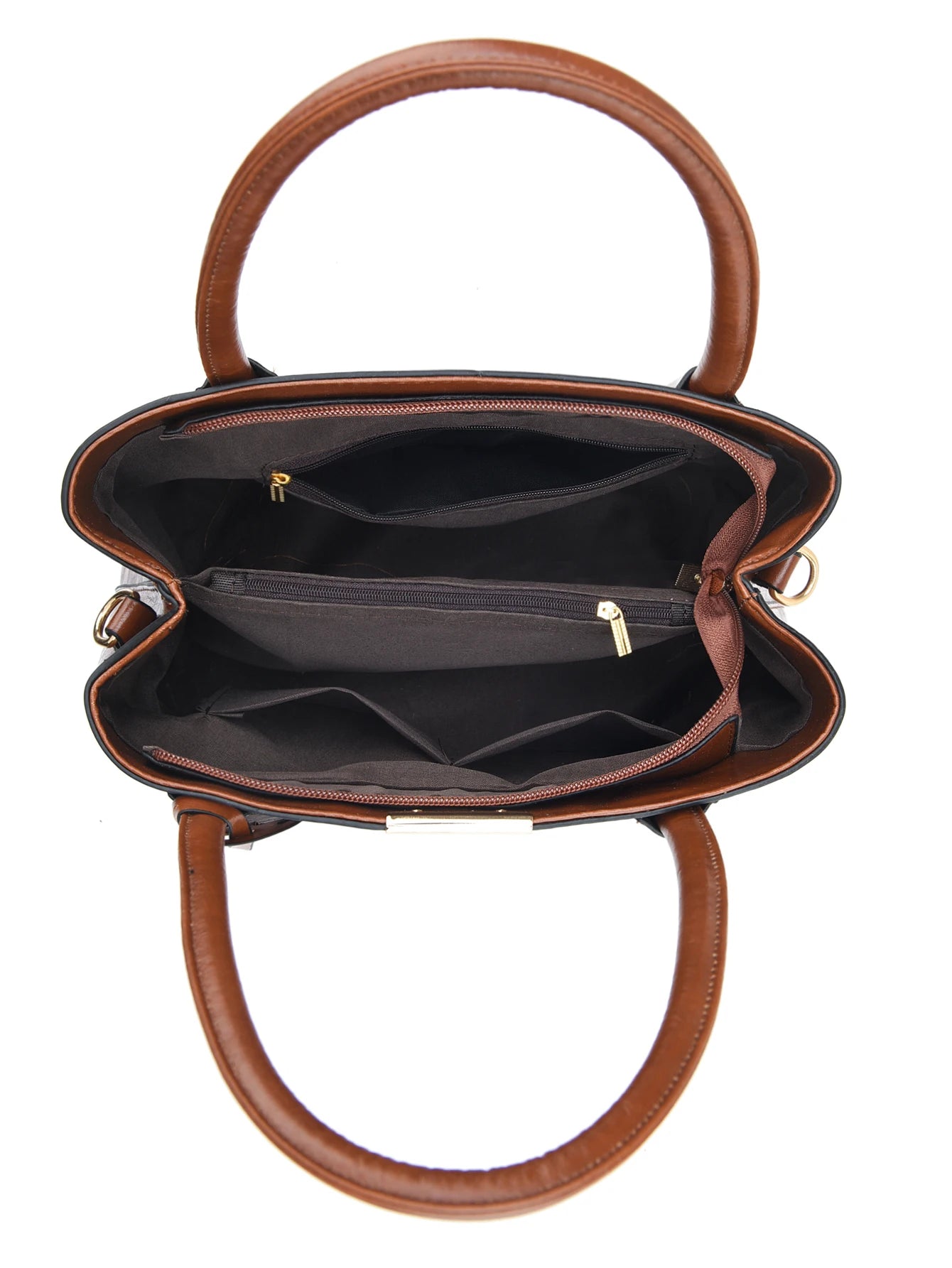 Casual Retro Solid Color Handbag